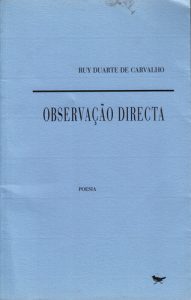 Observação directaLisboa: Edições Cotovia, 2000.